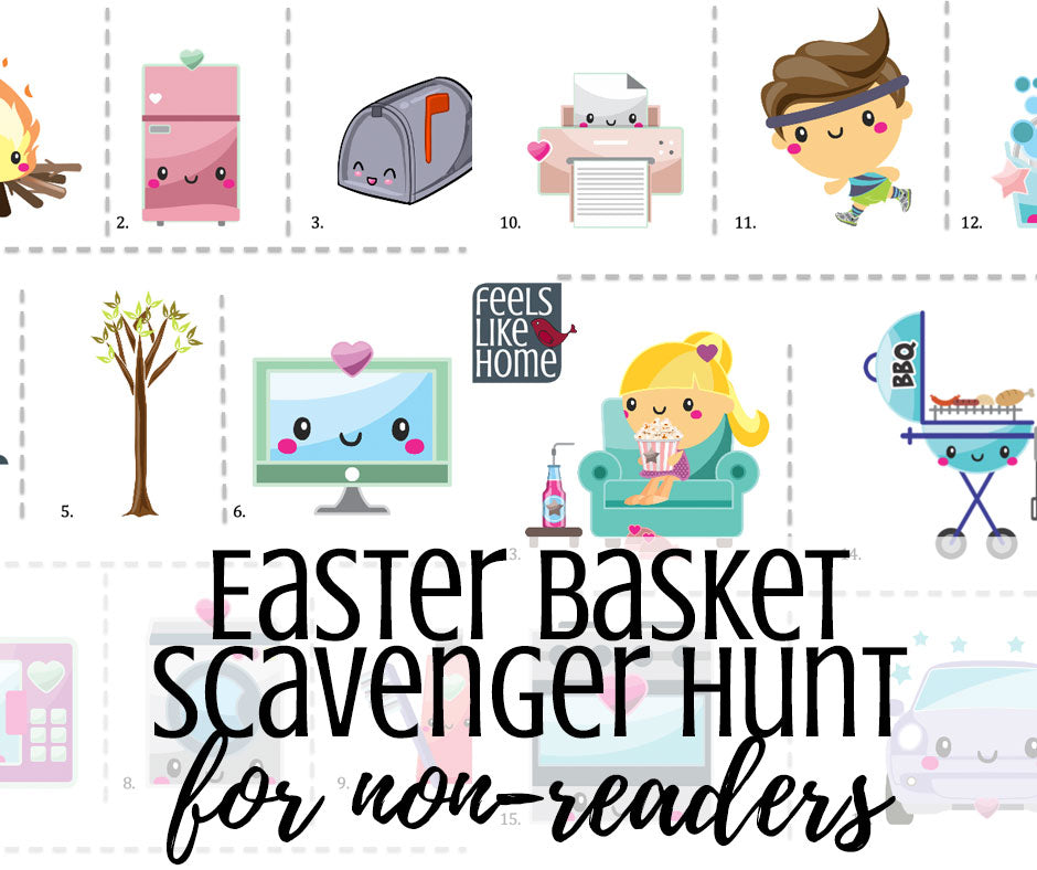 Easter Basket Scavenger Hunt Bundle - Save 50%