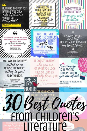 30 Best Quotes From Our Favorite Children's Books Printable