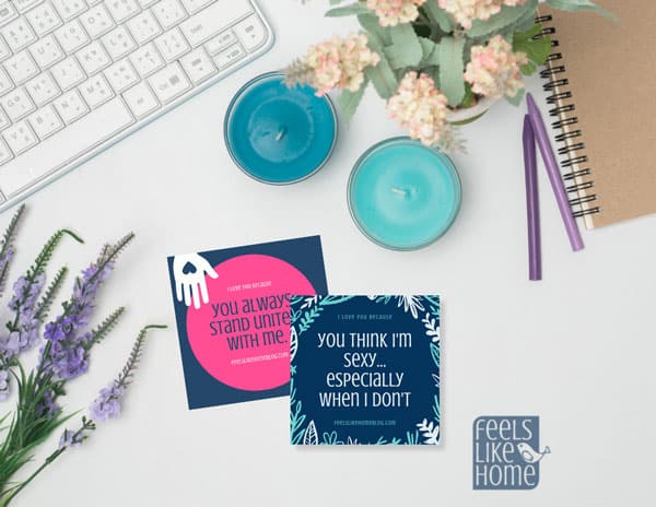 Love Note Challenge - 32 Printable Love Notes for Your Husband