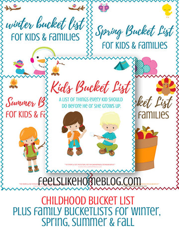 Kids Bucket List Bundle