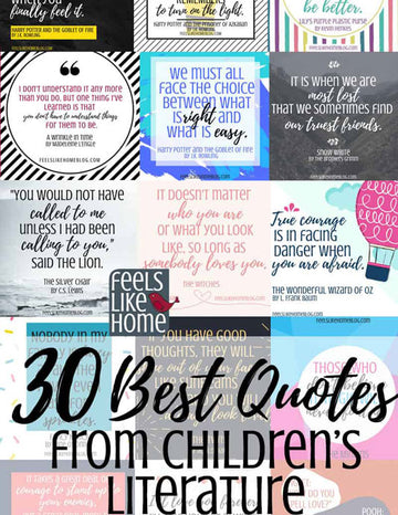 30 Best Quotes From Our Favorite Children's Books Printable