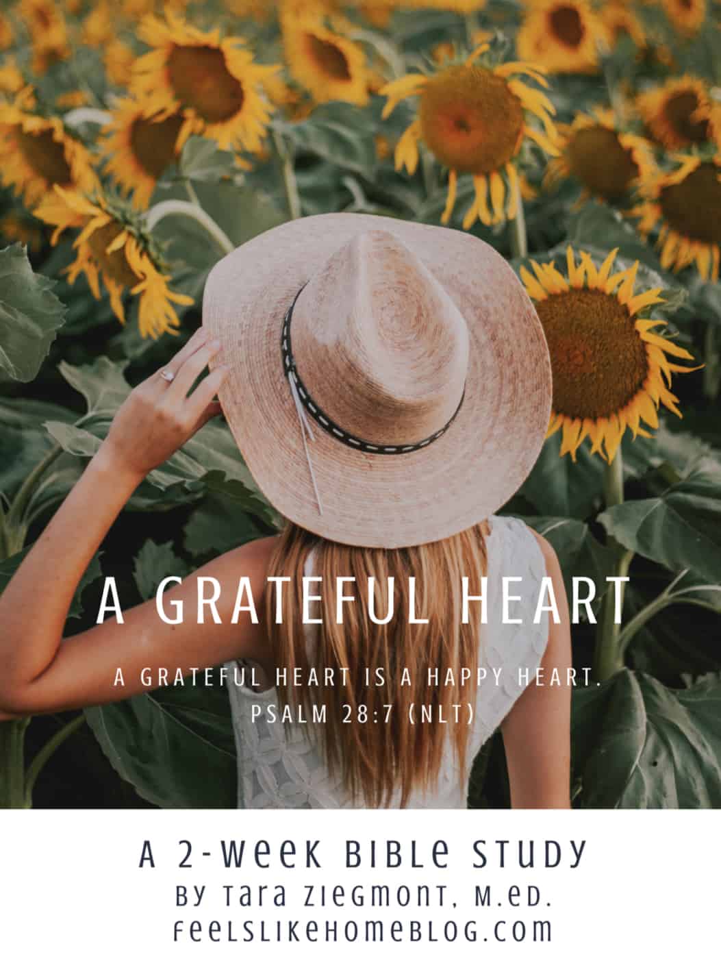 A Grateful Heart - 2 Week Printable Bible Study on Gratitude & Thankfulness