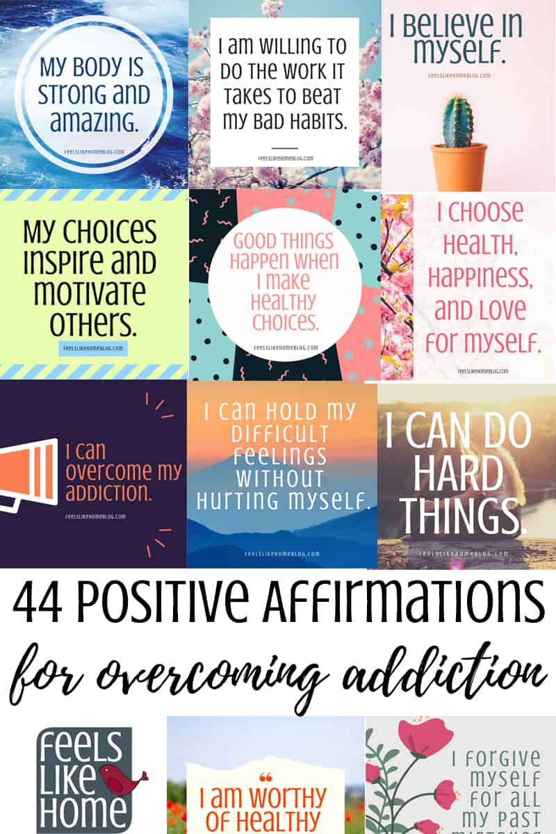 44 Positive Affirmations for Defeating Cravings and Overcoming Addiction