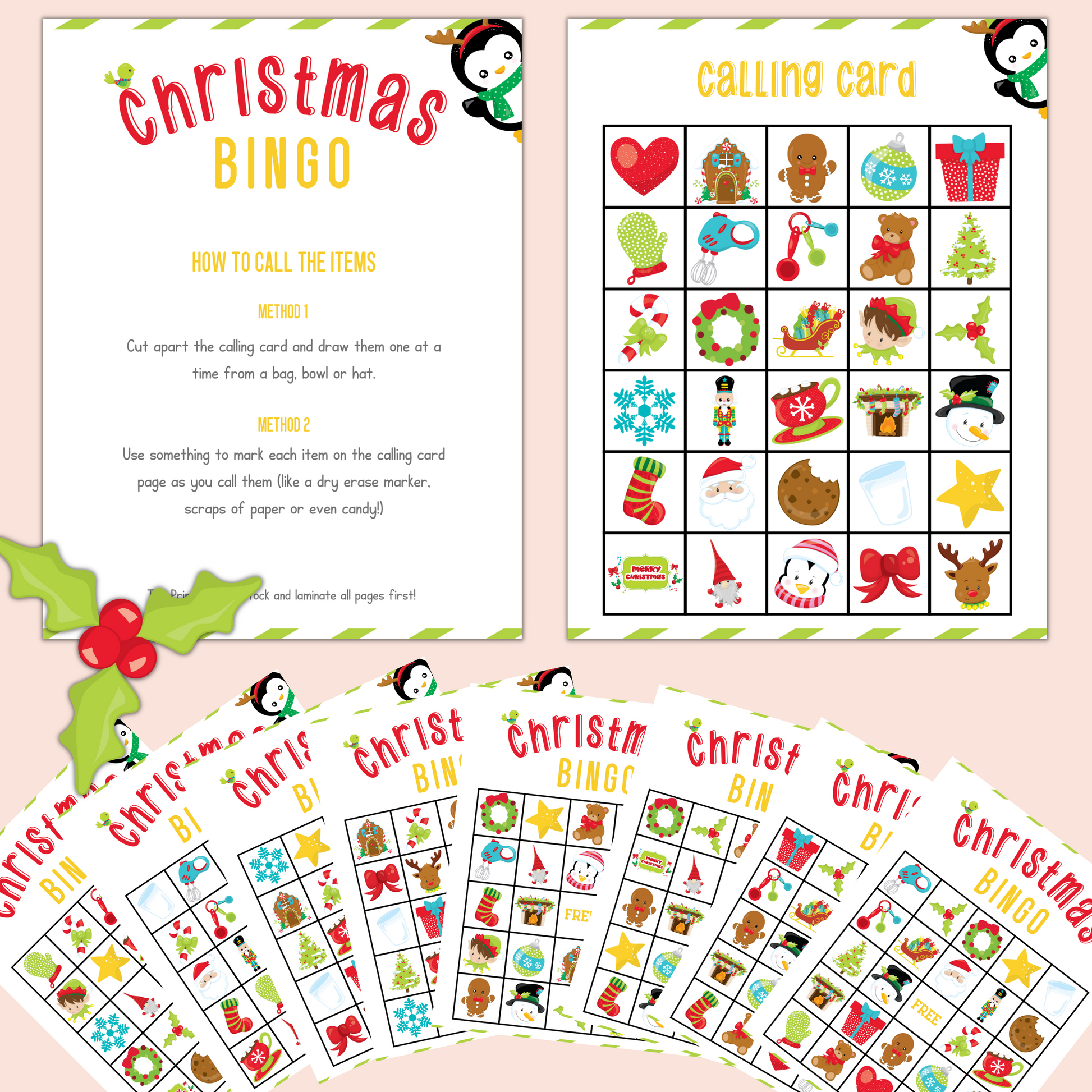 printable-christmas-bingo-game-feels-like-home-blog for 20 Free Printable Christmas Bingo Cards Printable Christmas Bingo Game – Feels Like Home Blog for 20 Free Printable Christmas Bingo Cards
