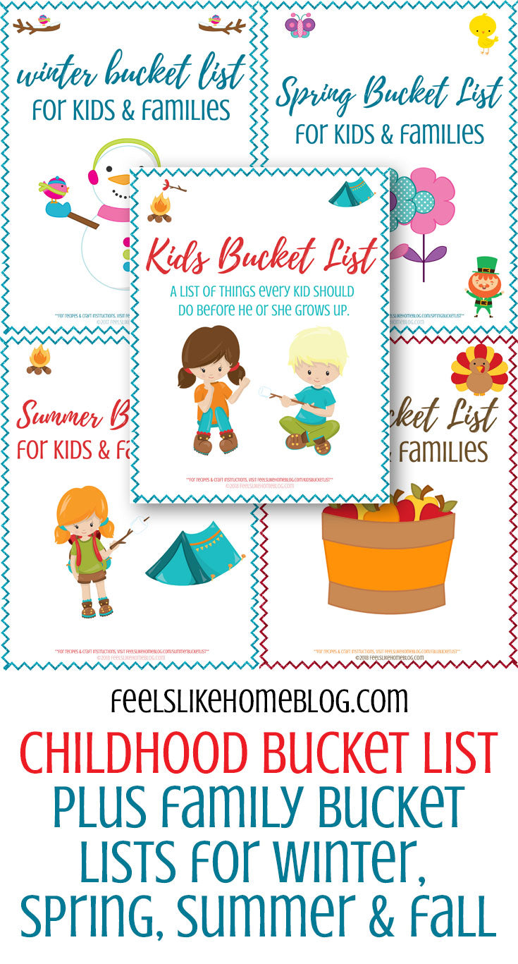 Kids Bucket List Bundle