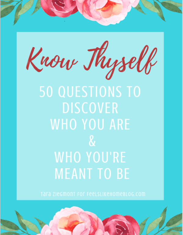 Know Thyself - Downloadable Journal for Self Discovery