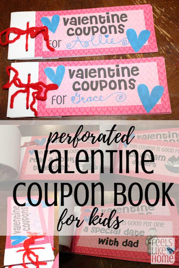 Valentines Coupon Book for Kids