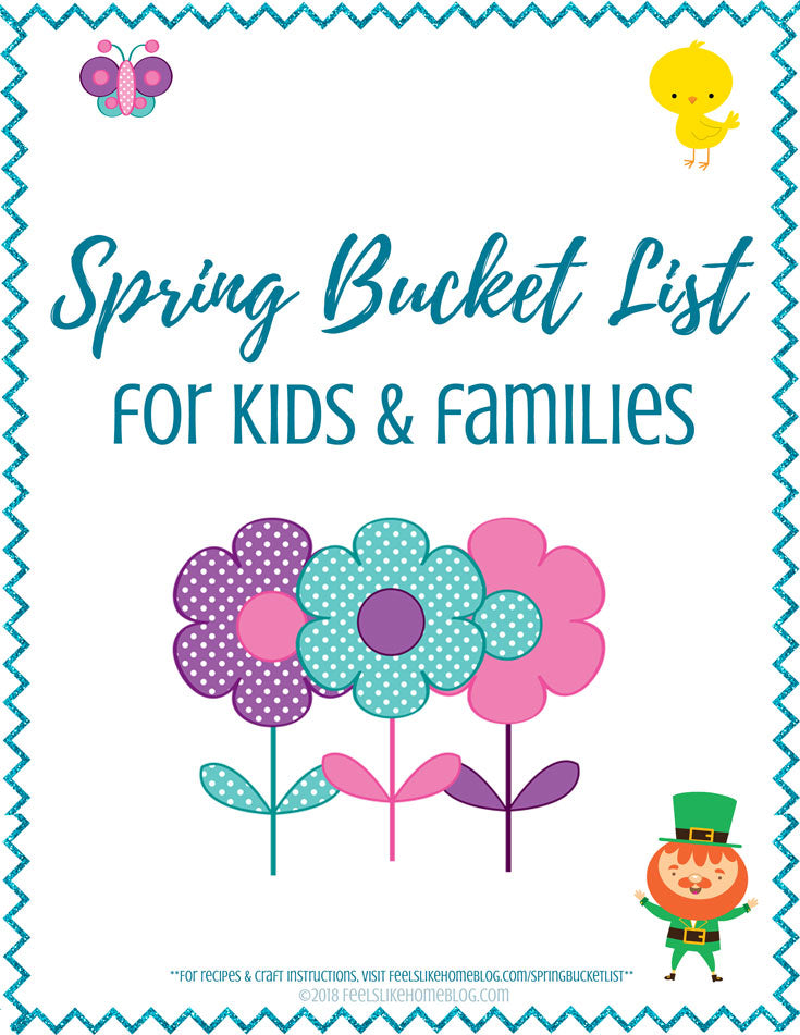 Spring Bucket List for Kids & Families